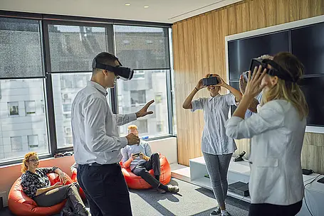 Virtual reality testing